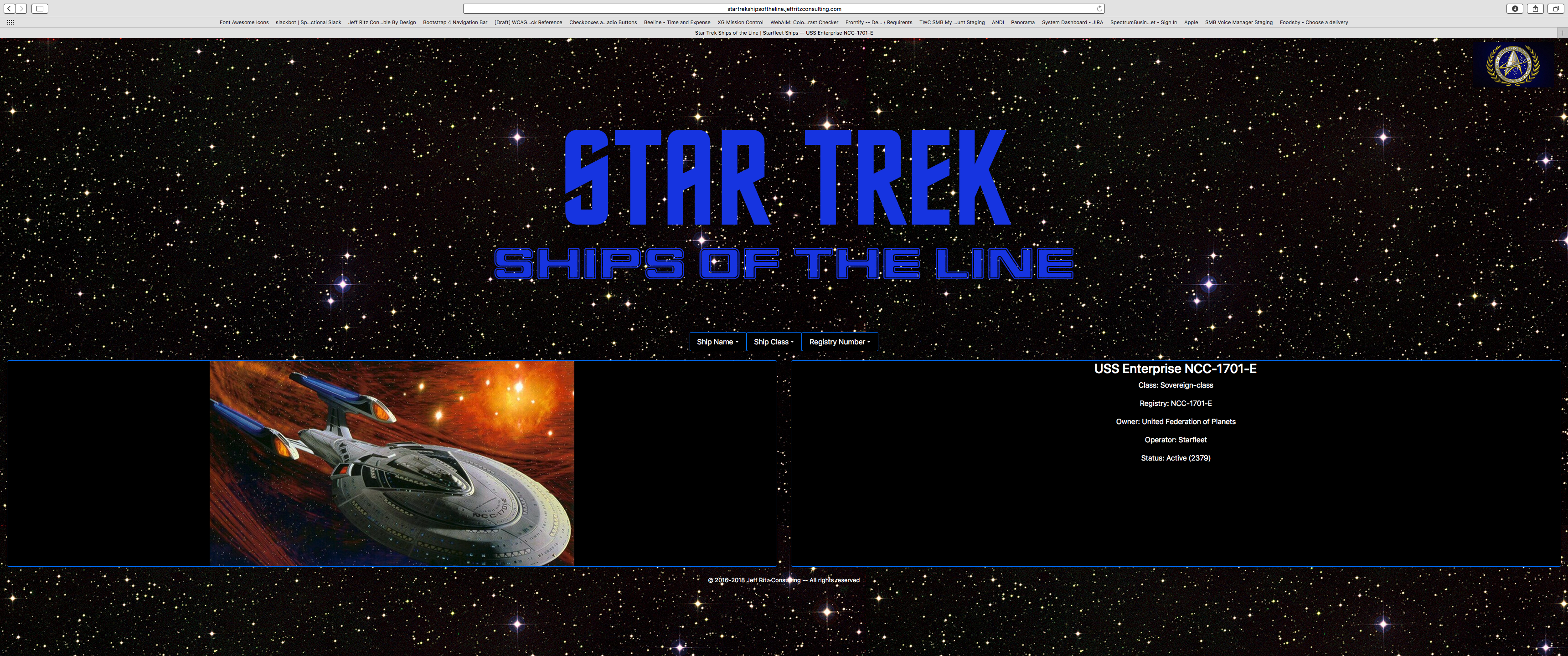Star Trek Ships of the Line Prototype